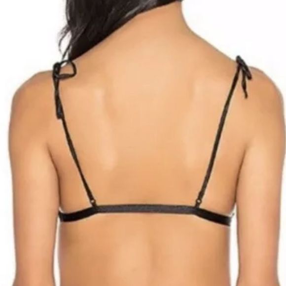 NWT Free People Mila Tie Strap Lace Bralette - Picture 5 of 5